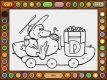 Coloring Book 5: Alphabet Train